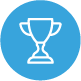 Award cup icon